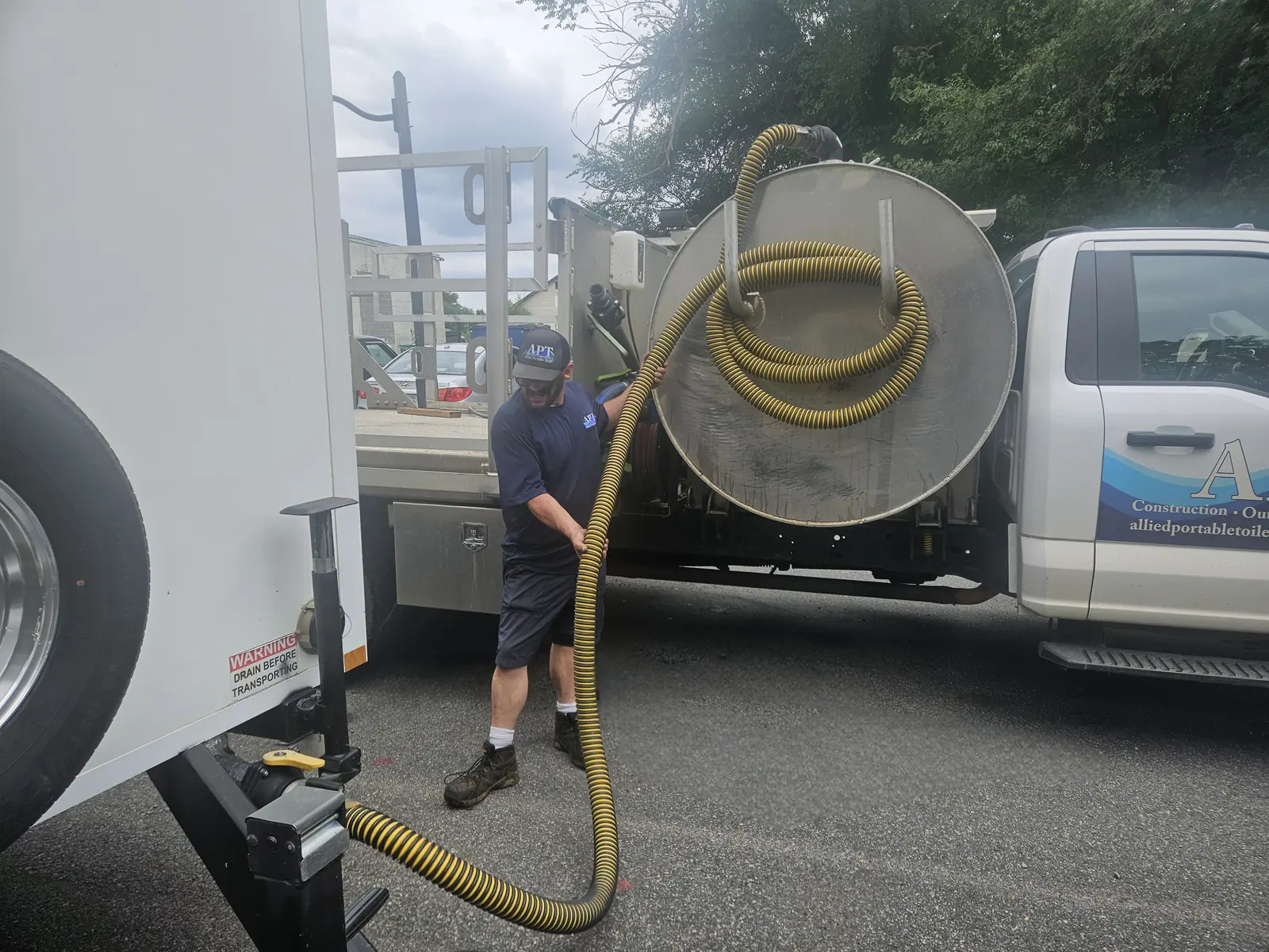 Onsite RV Pumping Service Throughout Central Virginia from Allied Portable Toilets